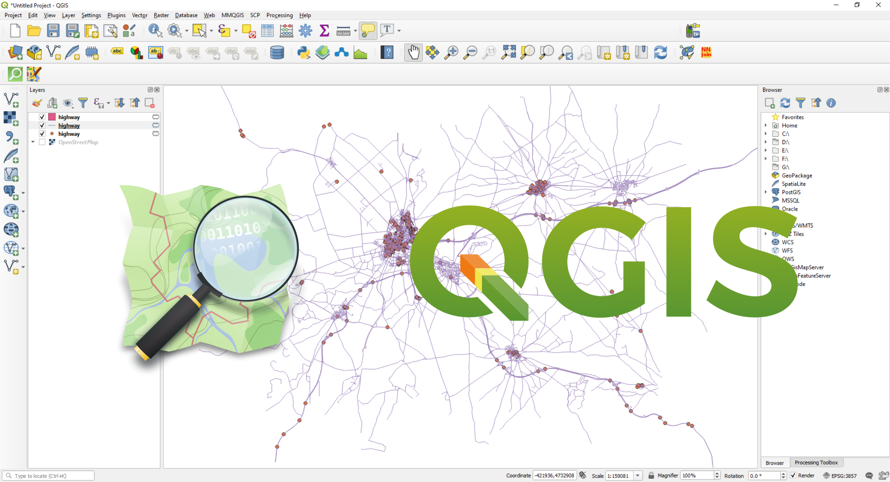 Systèmes d’information géographique : Initiation au QGIS